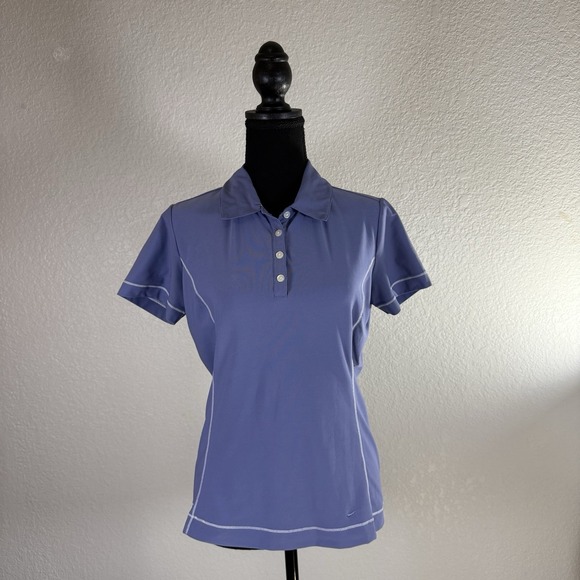Nike Golf Dry Fit Pants - Nike Golf Womens Size Small Blue Periwinkle Dri Fit Shirt Sport Activewear